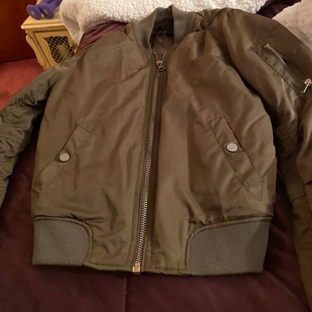 Top shop bomber jacket like new US size 0